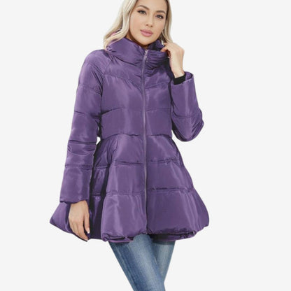 Doudoune Hiver Mi-Longue Chic et Chaude