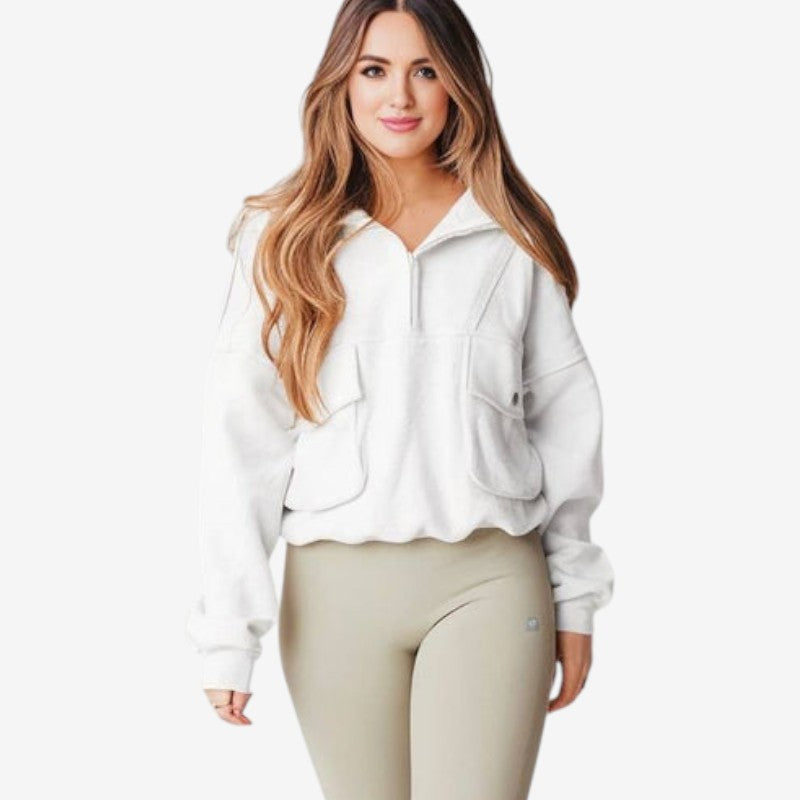 Sweat à manches longues doux et chaud pour homme