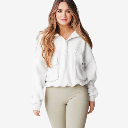 Sweat à manches longues doux et chaud pour homme