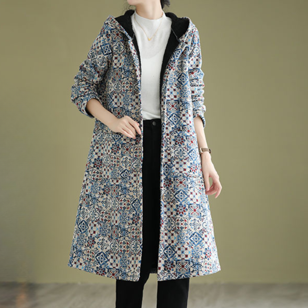 BELLA - Manteau d'Hiver Raffiné avec Capuche pour Femmes