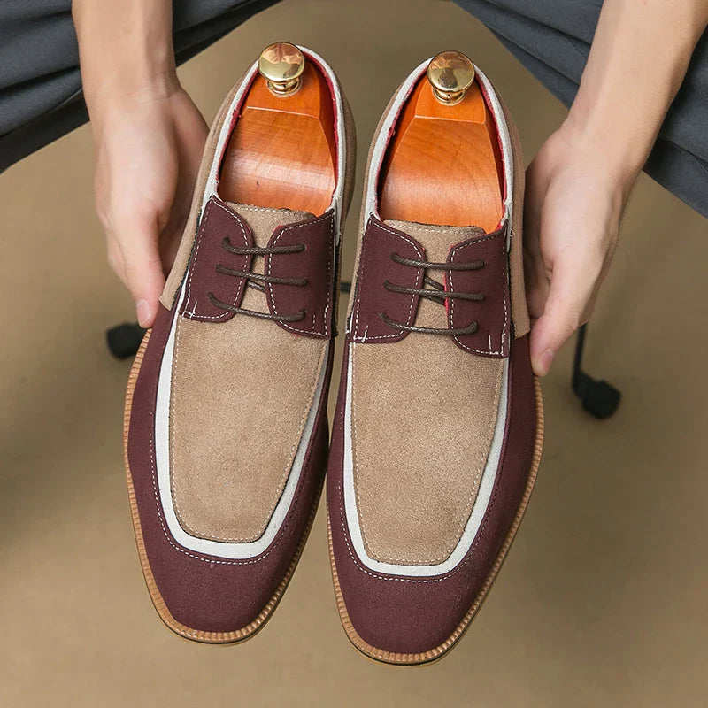 Chaussures Homme Cuir Velours Élégantes