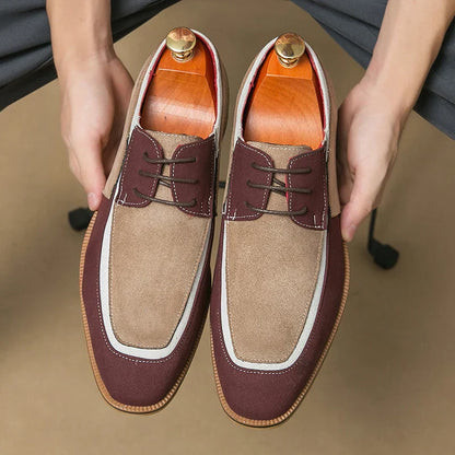 Chaussures Homme Cuir Velours Élégantes