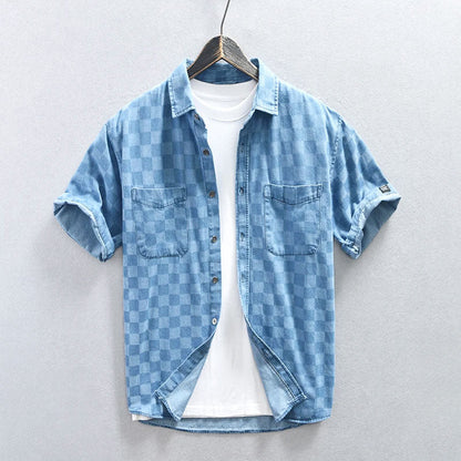 Chemise Homme Coton BlancClassique