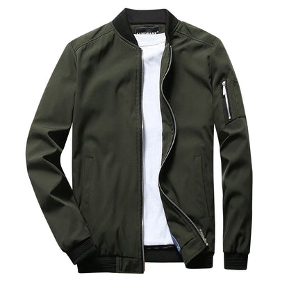 Veste Homme Zippée Élastique avec Poignets et Manches Réglables - PanierRoyale