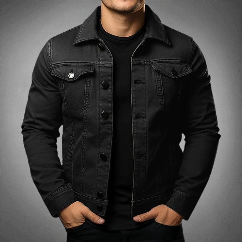 Veste Denim Élégant pour Homme