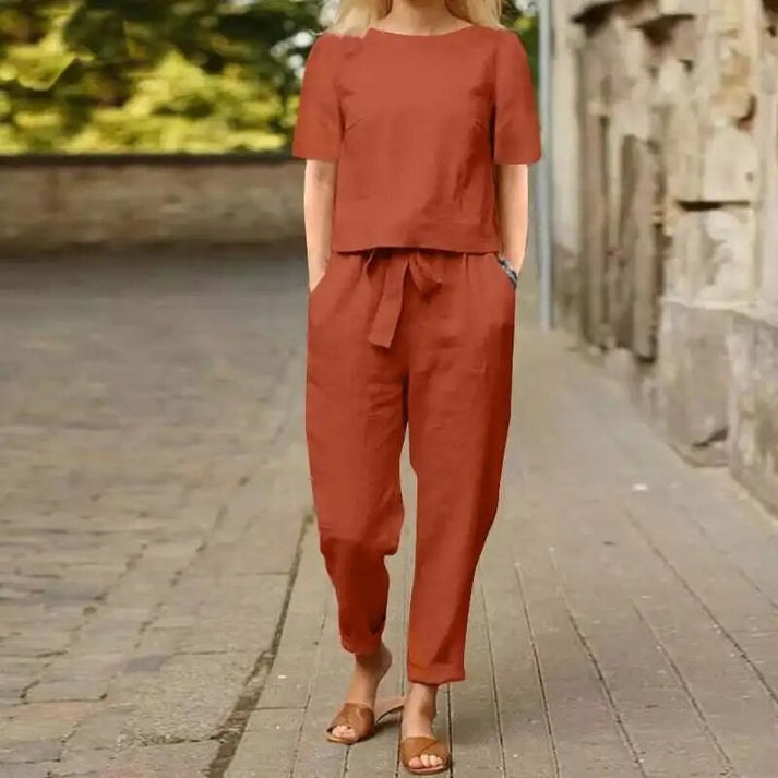 Robe Décontractée Femme 2 Pièces pour Tous les Jours