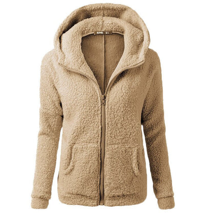Veste Hiver Femme Doublure Polaire Réchauffante