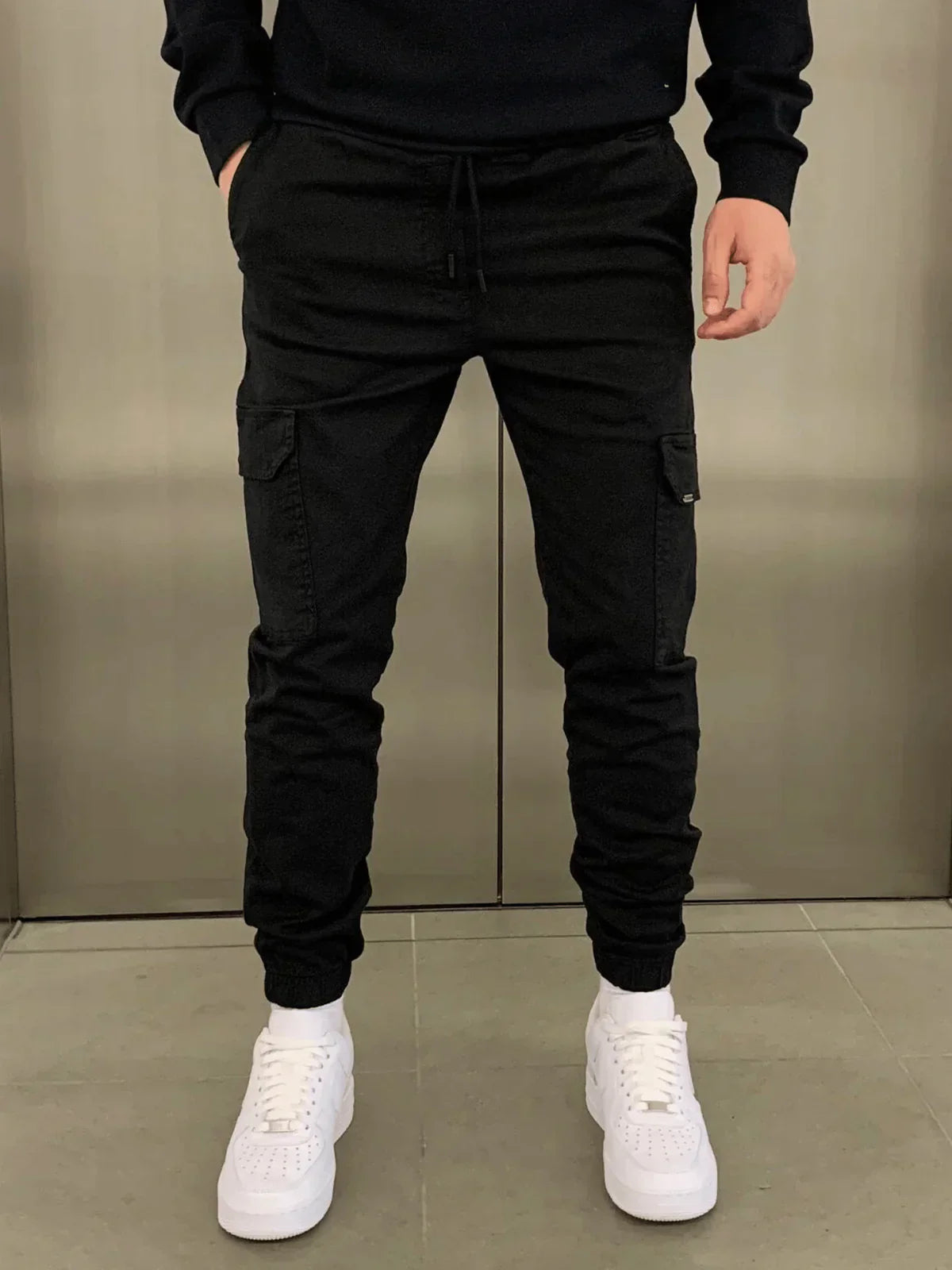 Pantalon Jogger Homme Sport Chic avec Poches Pratiques - PanierRoyale