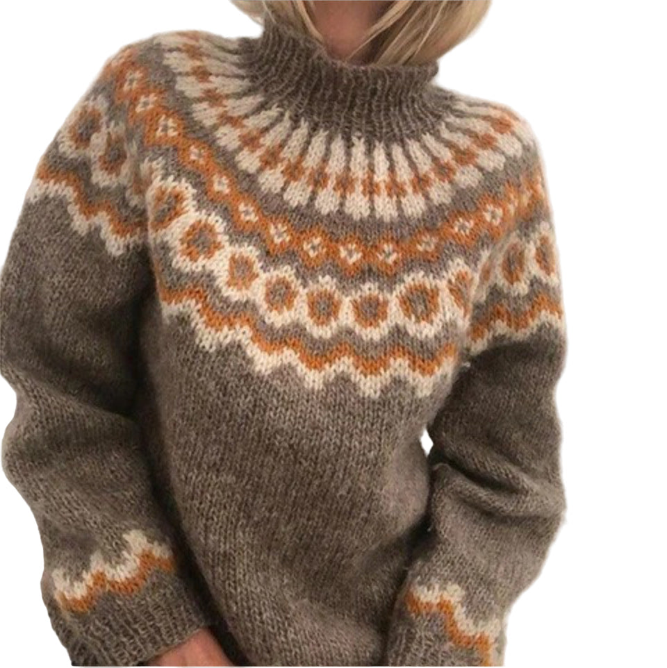 Pull Femme Hiver Élégant et Doux - PanierRoyale