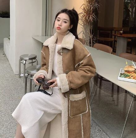 Manteau Femme Hiver Chic et Confortable avec Poches - PanierRoyale