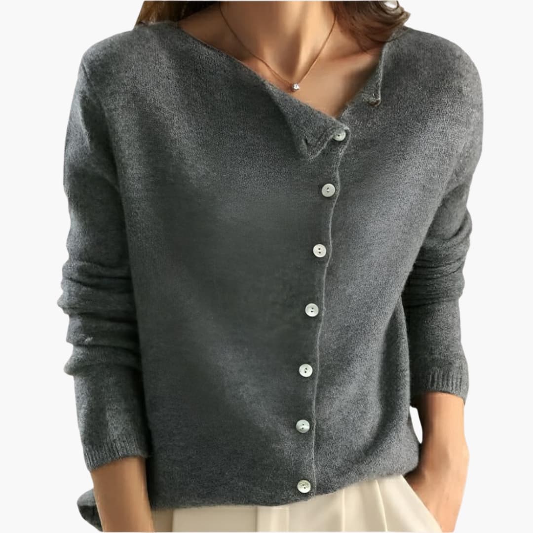 Cardigan Femme Hiver en Laine Chaud et Confortable - PanierRoyale
