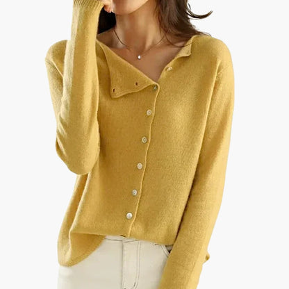Cardigan Femme Hiver en Laine Chaud et Confortable