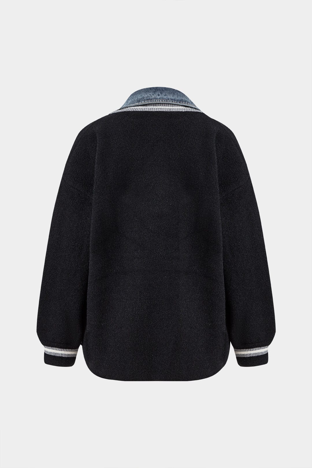 Cardigan Denim Mixte Élégant et Polyvalent