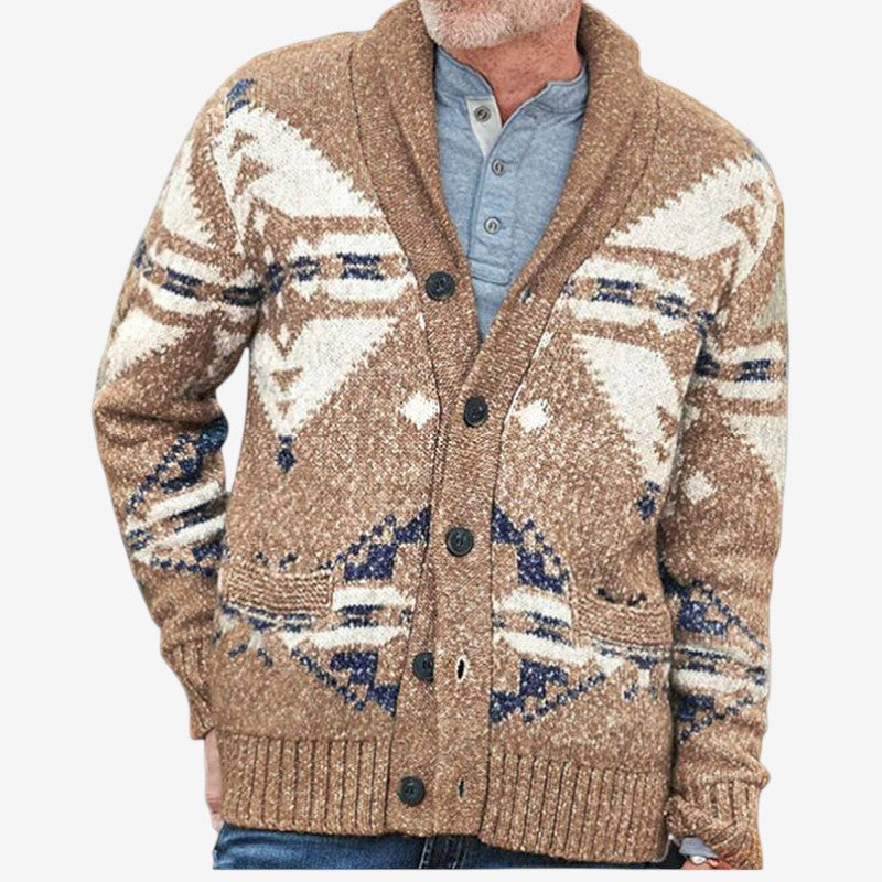 Cardigan Epais à Manches Longues avec Poches Douillet - PanierRoyale
