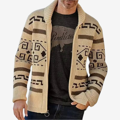 Veste oversize à manches longues imprimée femme