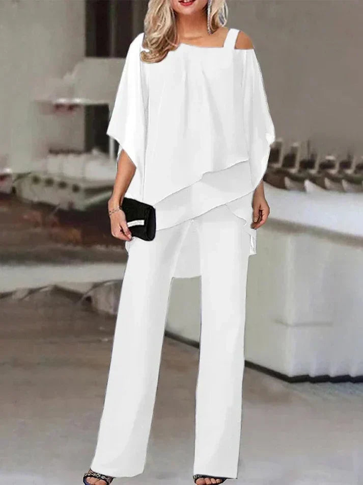 Robe Deux Pièces Femme Élégant pour Toute Saison