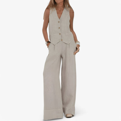 Gilet Femelle Confortable et Polyvalent pour Tous les Jours