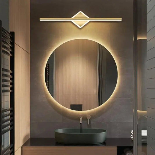 Carvia™ – Applique Murale LED Design Or & Noir – Éclairage Moderne