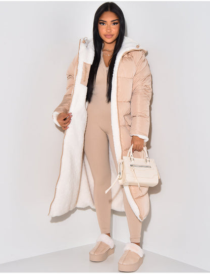 Veste Reversble Élégante Femme Longue pour Toute la Journée - PanierRoyale