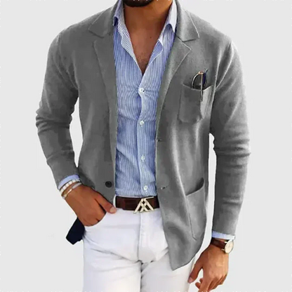 Blazer Décontracté Pour Hommes | Simple Boutonnage