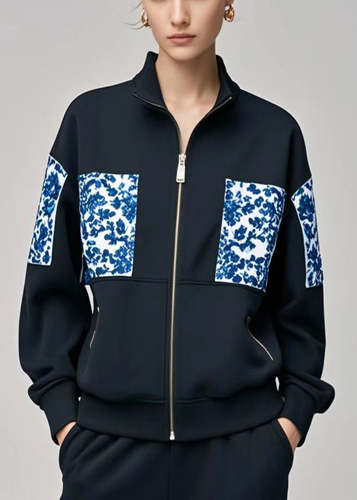 Doudounes décontractées en coton à patchwork pour automne - EasyApparels