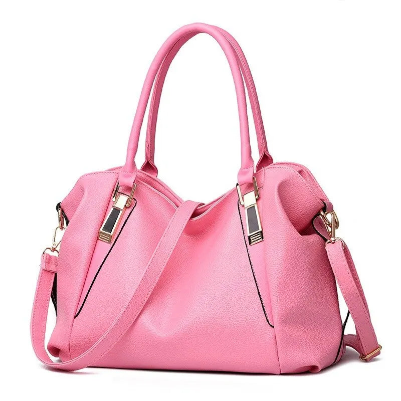 Sac à Main Femme Grande Capacité Détails Métalliques Élégant