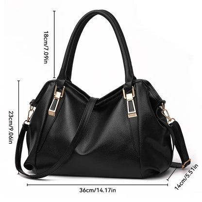 Sac à Main Femme Grande Capacité Détails Métalliques Élégant