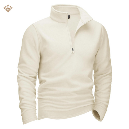 Pull Polaire Noir Homme Décontracté
