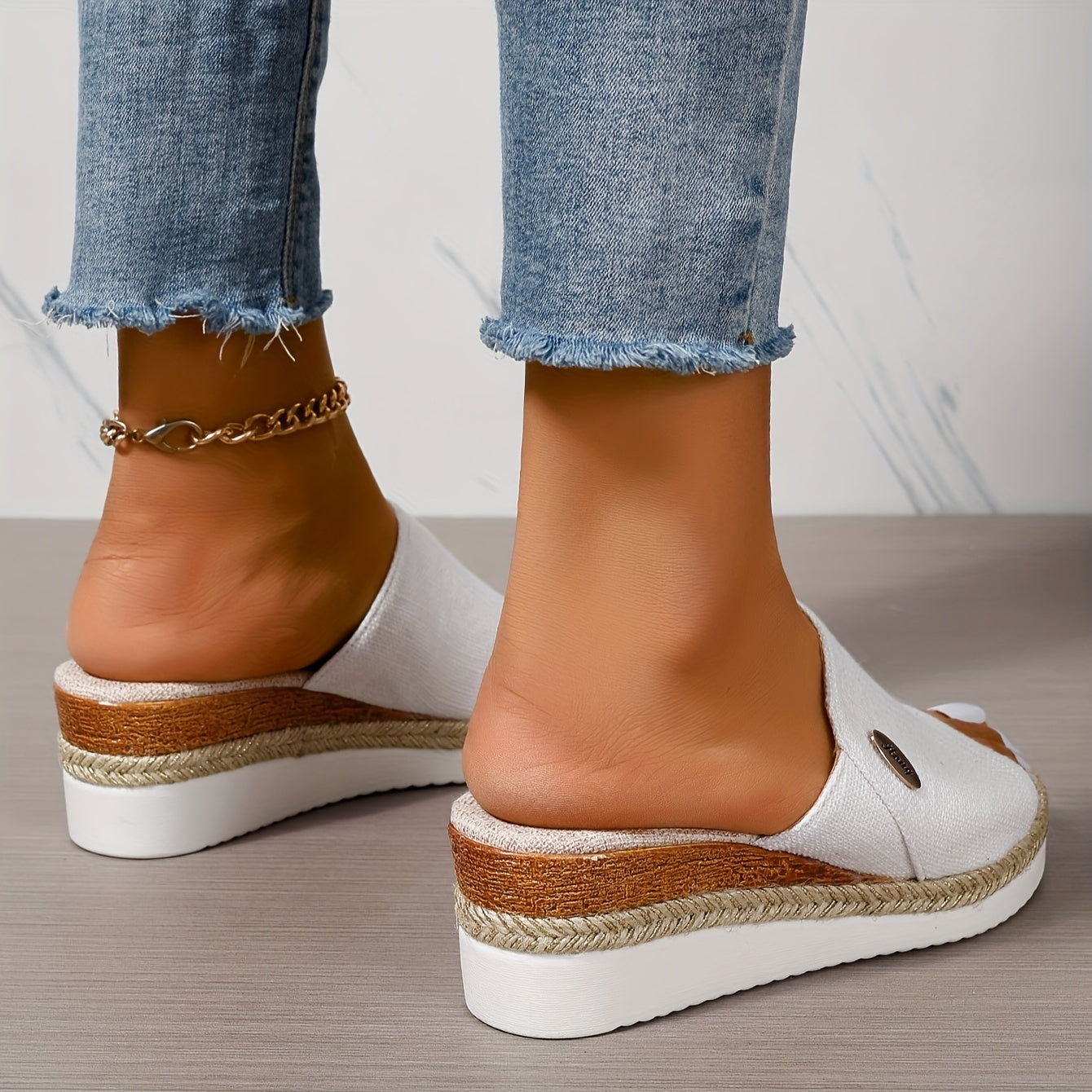 Celmiva™ – Sandales Femme Chic et Confortable à Talon Compensé & Plateforme Été