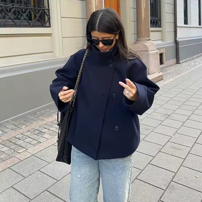 Manteau Femme Hiver à Fermeture Éclair Doublé - PanierRoyale