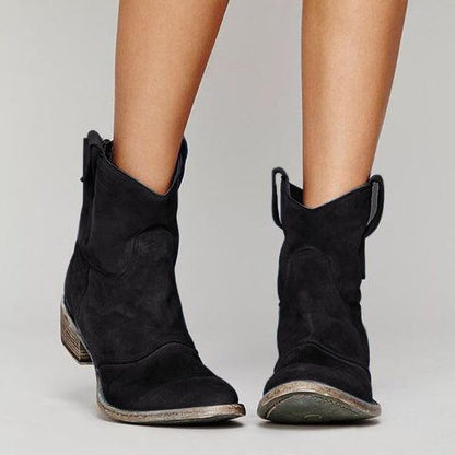 Bottes Femme Cuir Doux et Élégantes pour Femme