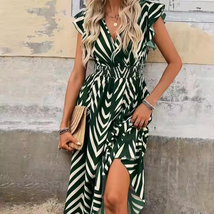 Charmeva™ – Robe Longue Bohème Chic Fluide et Légère Été