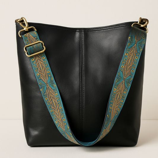 Sac à Main Femme en Cuir Doux avec Bandoulière Adjustable et Design Élégant - PanierRoyale