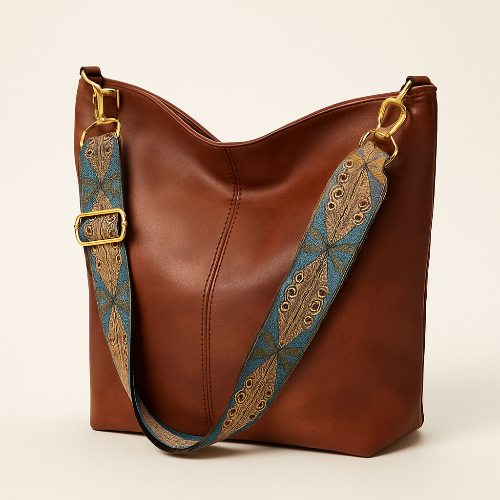Sac à Main Femme en Cuir Doux avec Bandoulière Adjustable et Design Élégant
