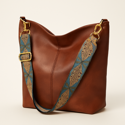 Sac à Main Femme en Cuir Doux avec Bandoulière Adjustable et Design Élégant