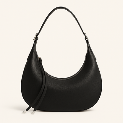 Sac à Main Féminin en Cuir Texturé avec Poignée Réglable