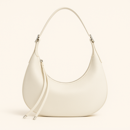 Sac à Main Féminin en Cuir Texturé avec Poignée Réglable