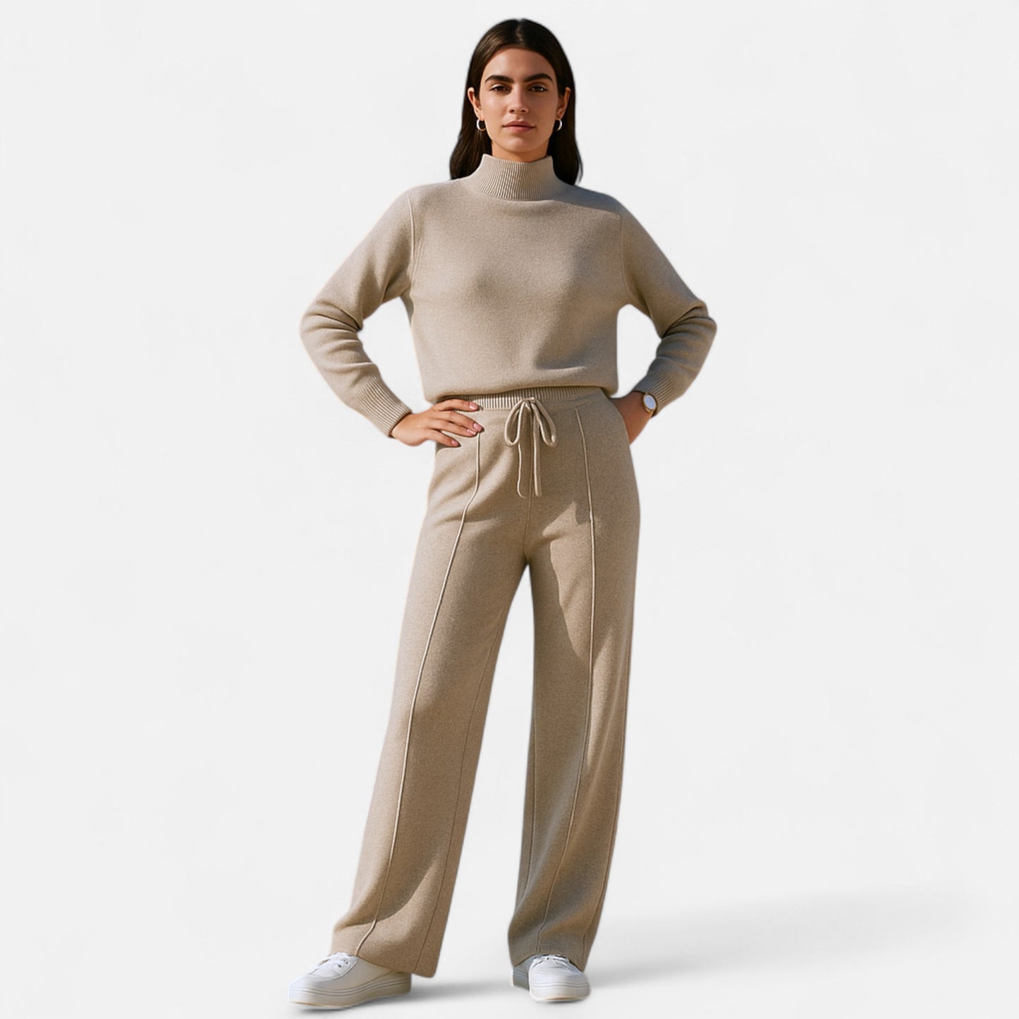 Pantalon de Lounge Femme Découpe Confortable