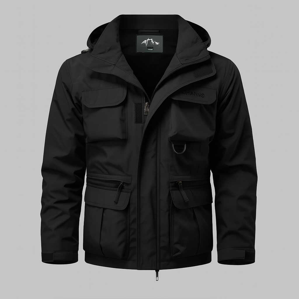 Veste Parka Homme Capuche Imperméable - PanierRoyale