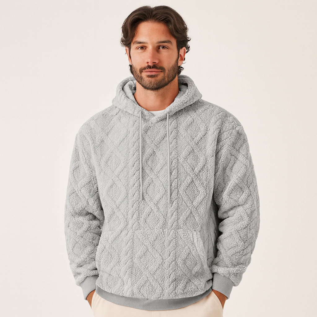 Sweat à Capuche Homme – Fleece Confortable et Élégant - PanierRoyale