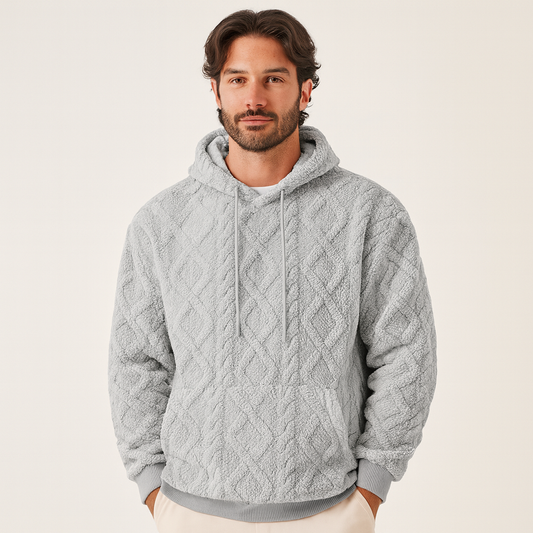 Sweat à Capuche Homme – Fleece Confortable et Élégant - PanierRoyale