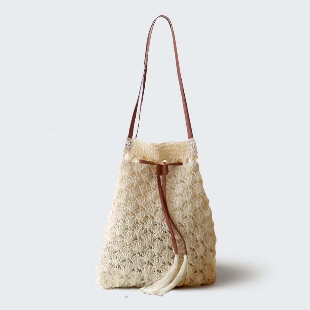 Sac à bandoulière femme grand format avec fermeture éclair sécurisée - PanierRoyale