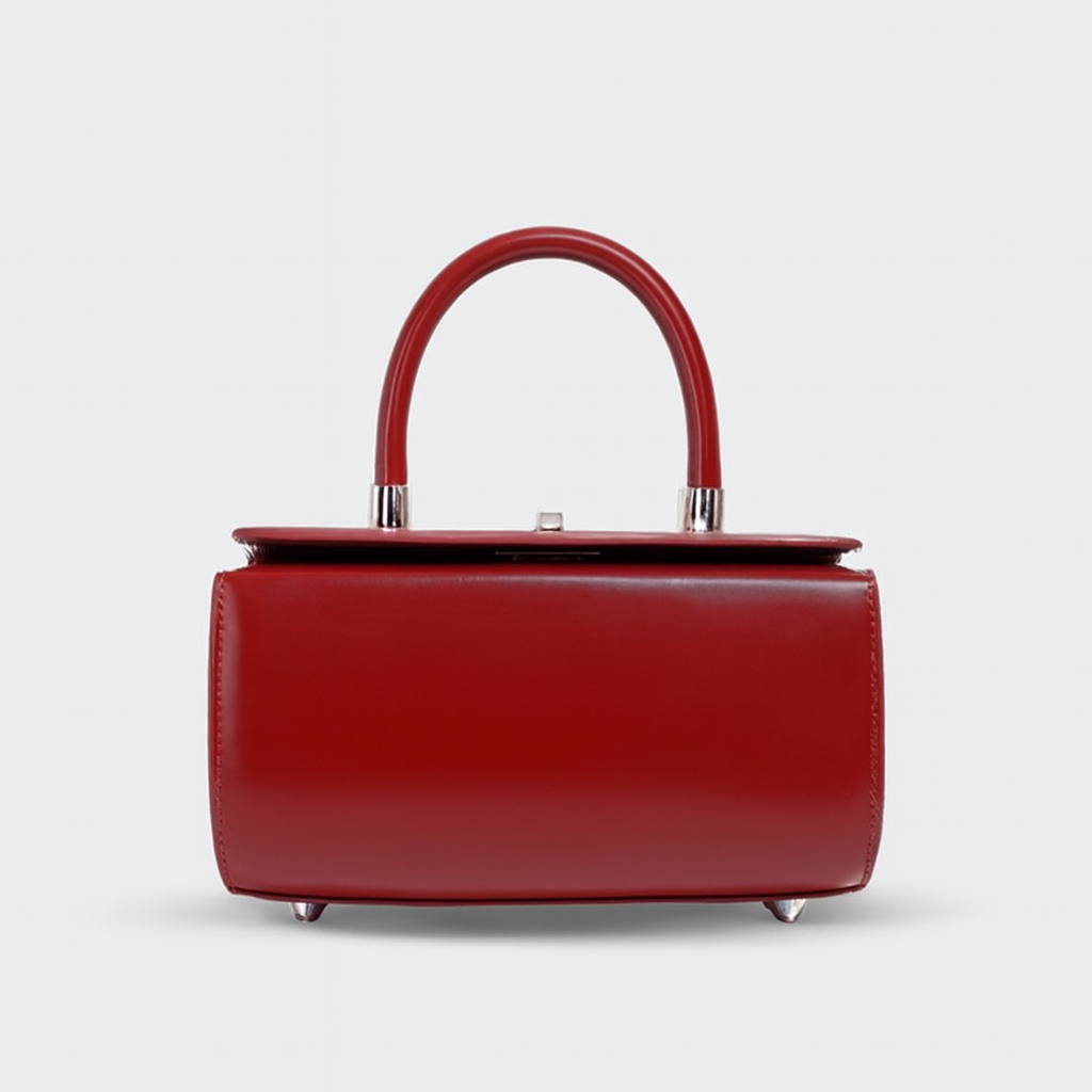 Sac à main femme chic en cuir avec poignée et fermeture éclair