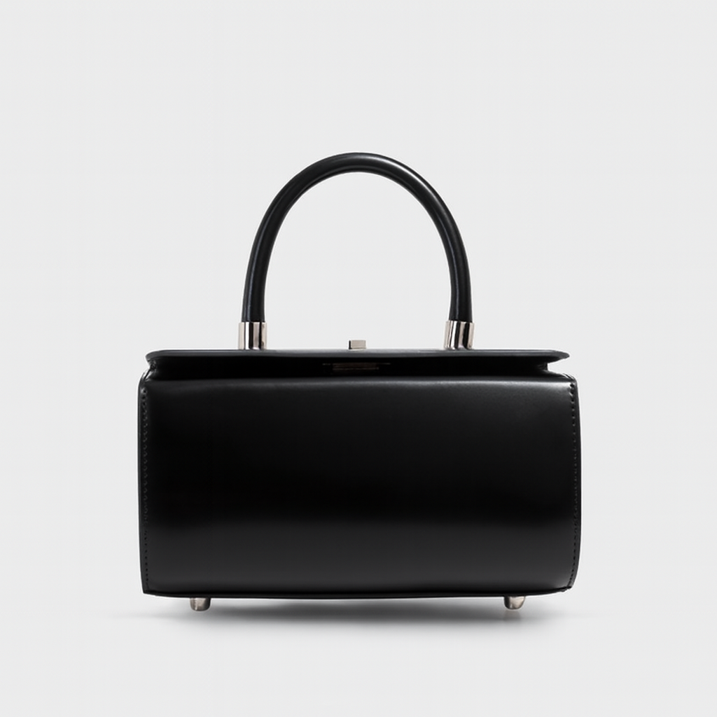 Sac à main femme chic en cuir avec poignée et fermeture éclair