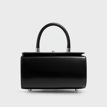 Sac à main femme chic en cuir avec poignée et fermeture éclair