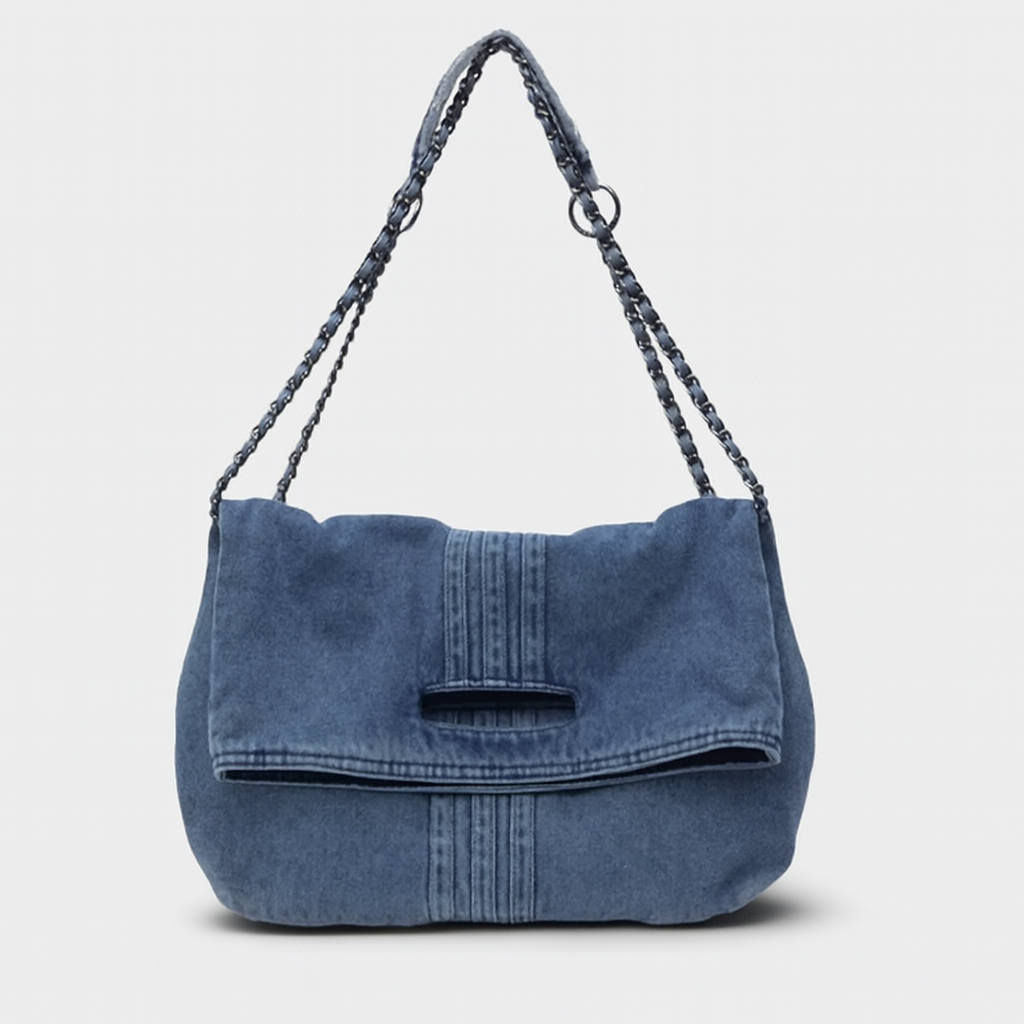 Sac à épaule en cuir robuste avec bretelle ajustable - PanierRoyale