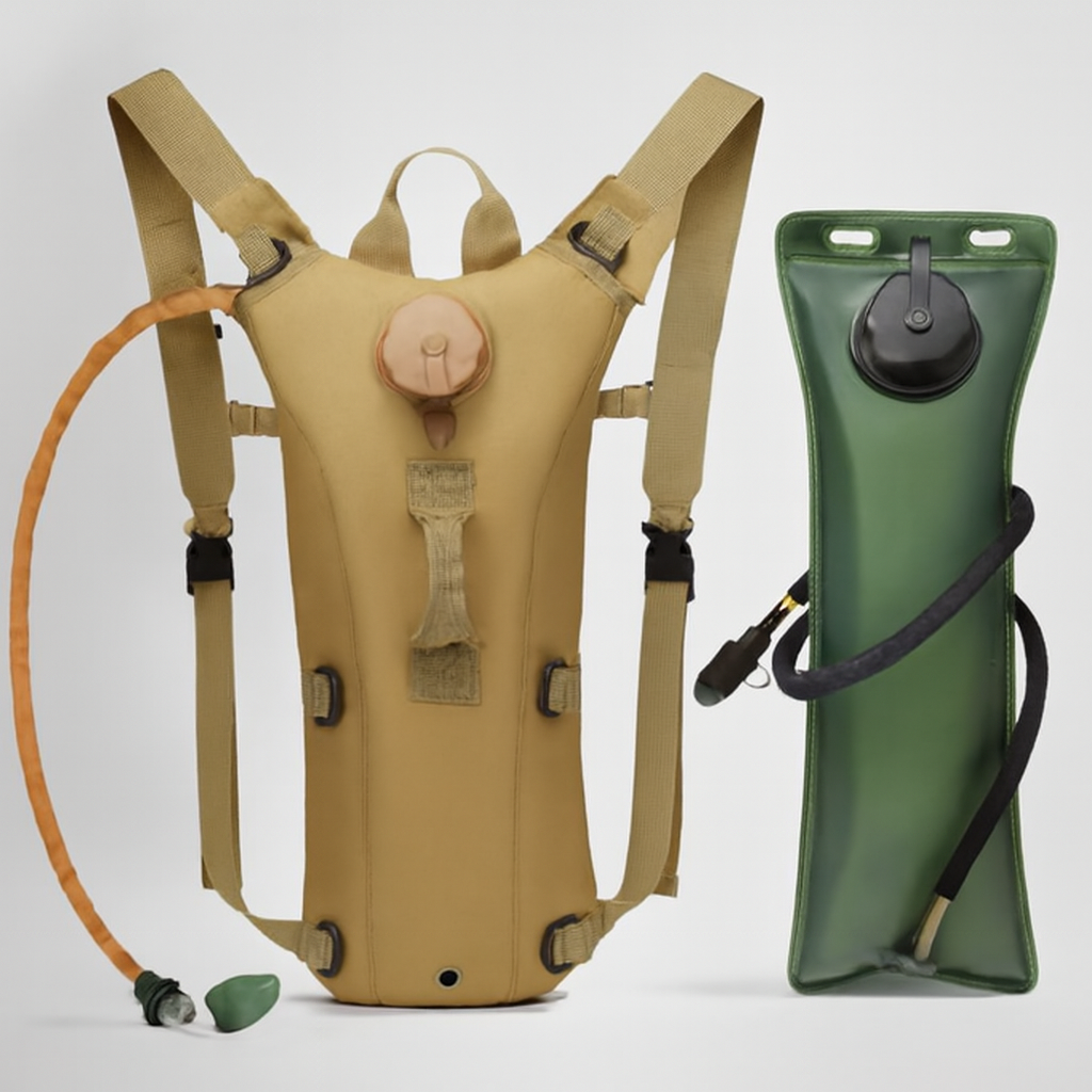 Sac de Sport Hydratation Réglable → Sac de Randonnée Hydratation avec Poche