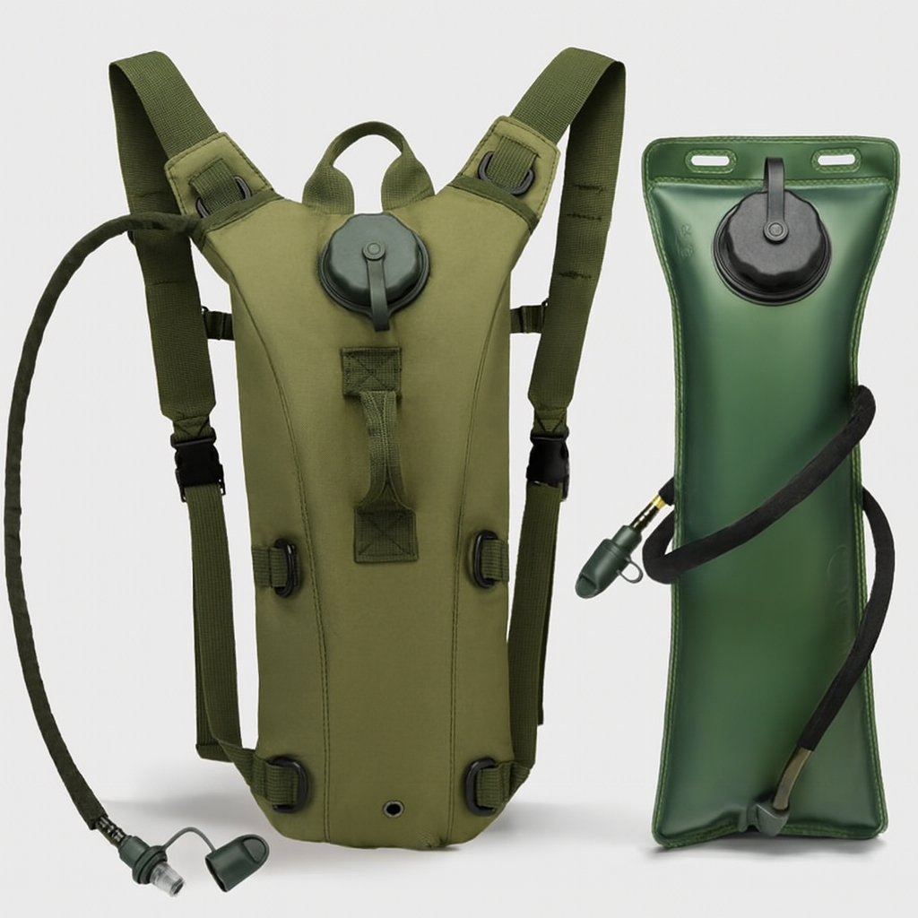Sac de Sport Hydratation Réglable → Sac de Randonnée Hydratation avec Poche