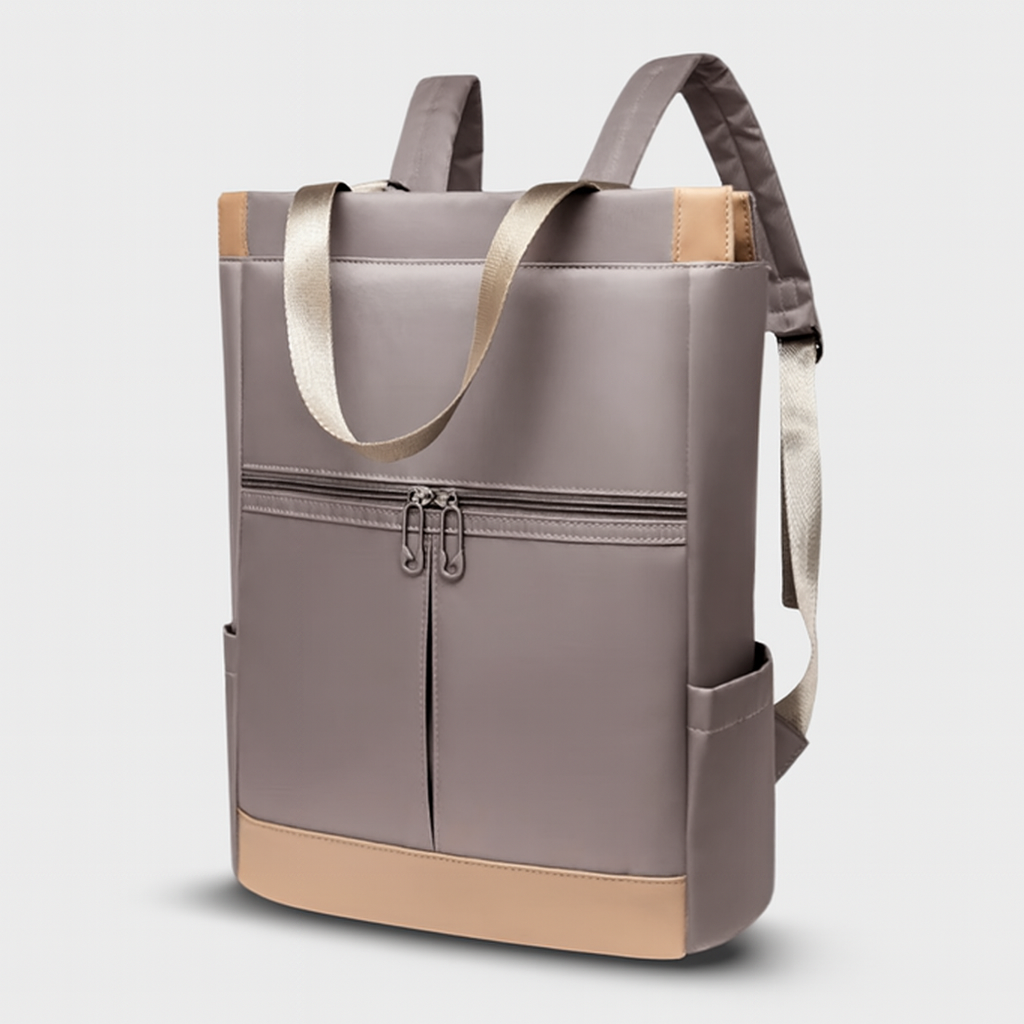 Sac à Dos Femme Grand Volume avec Poches Serrures et Bretelles Ajusables