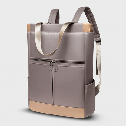 Sac à Dos Femme Grand Volume avec Poches Serrures et Bretelles Ajusables